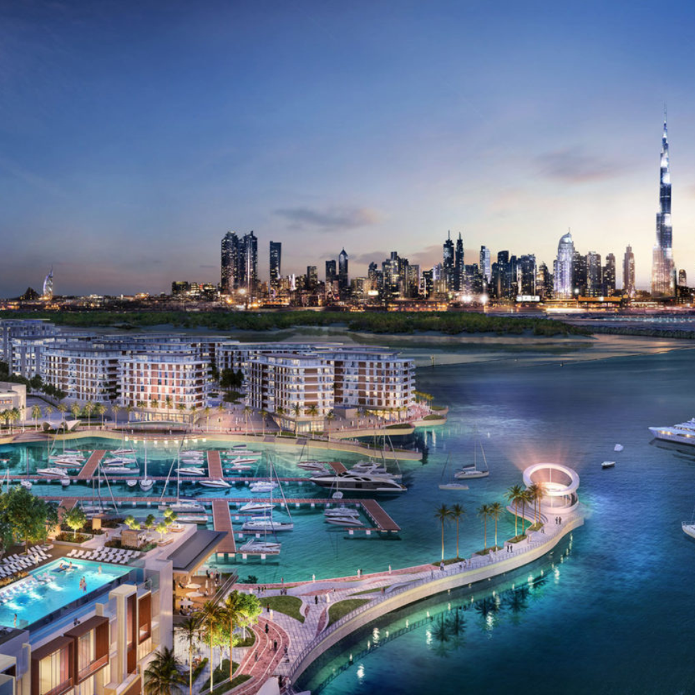 Dubai Creek Harbour waterfront communities